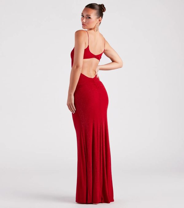 Mckayla Formal Scoop Neck Dress - Image 2