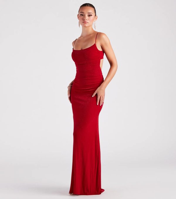 Mckayla Formal Scoop Neck Dress - Image 3