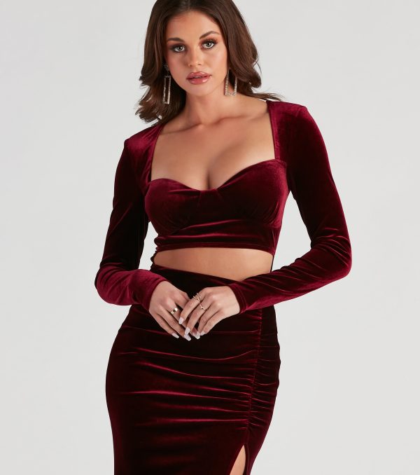 Gabriela Formal Velvet Long Dress - Image 4