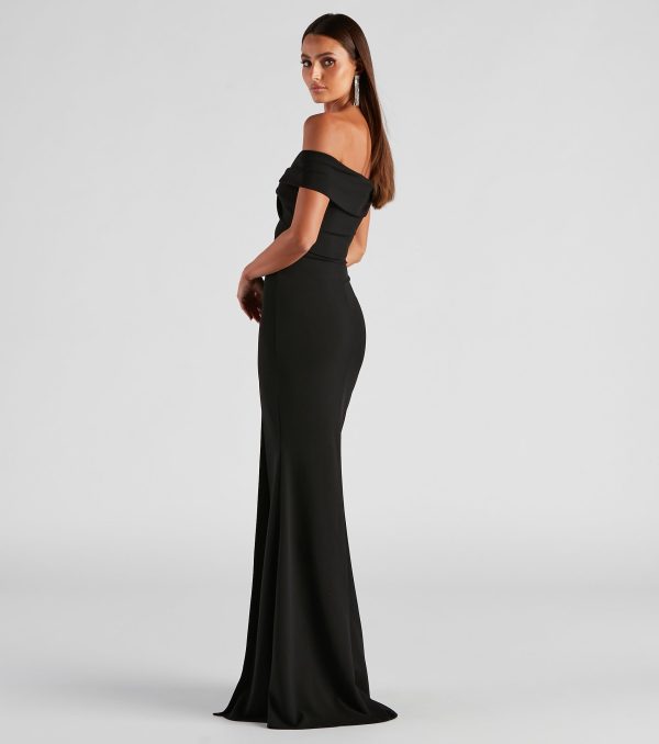 Emma Formal Bow Long Dress - Image 2