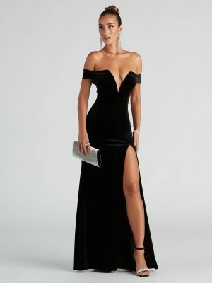 Kerri Formal Velvet Mermaid Dress