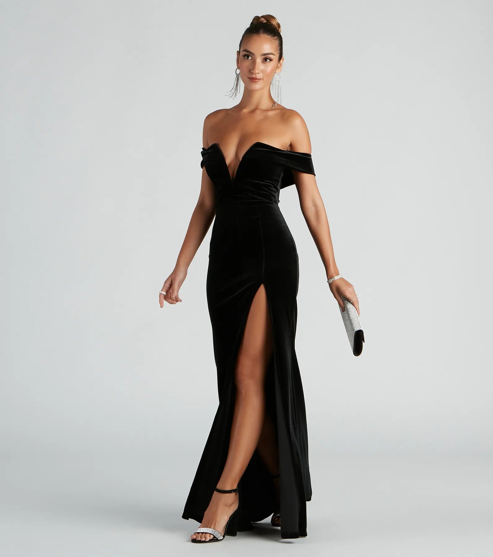 Kerri Formal Velvet Mermaid Dress - Image 2
