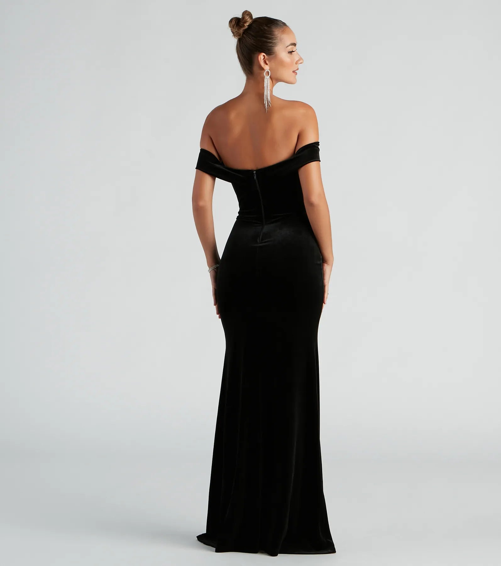 Kerri Formal Velvet Mermaid Dress - Image 3