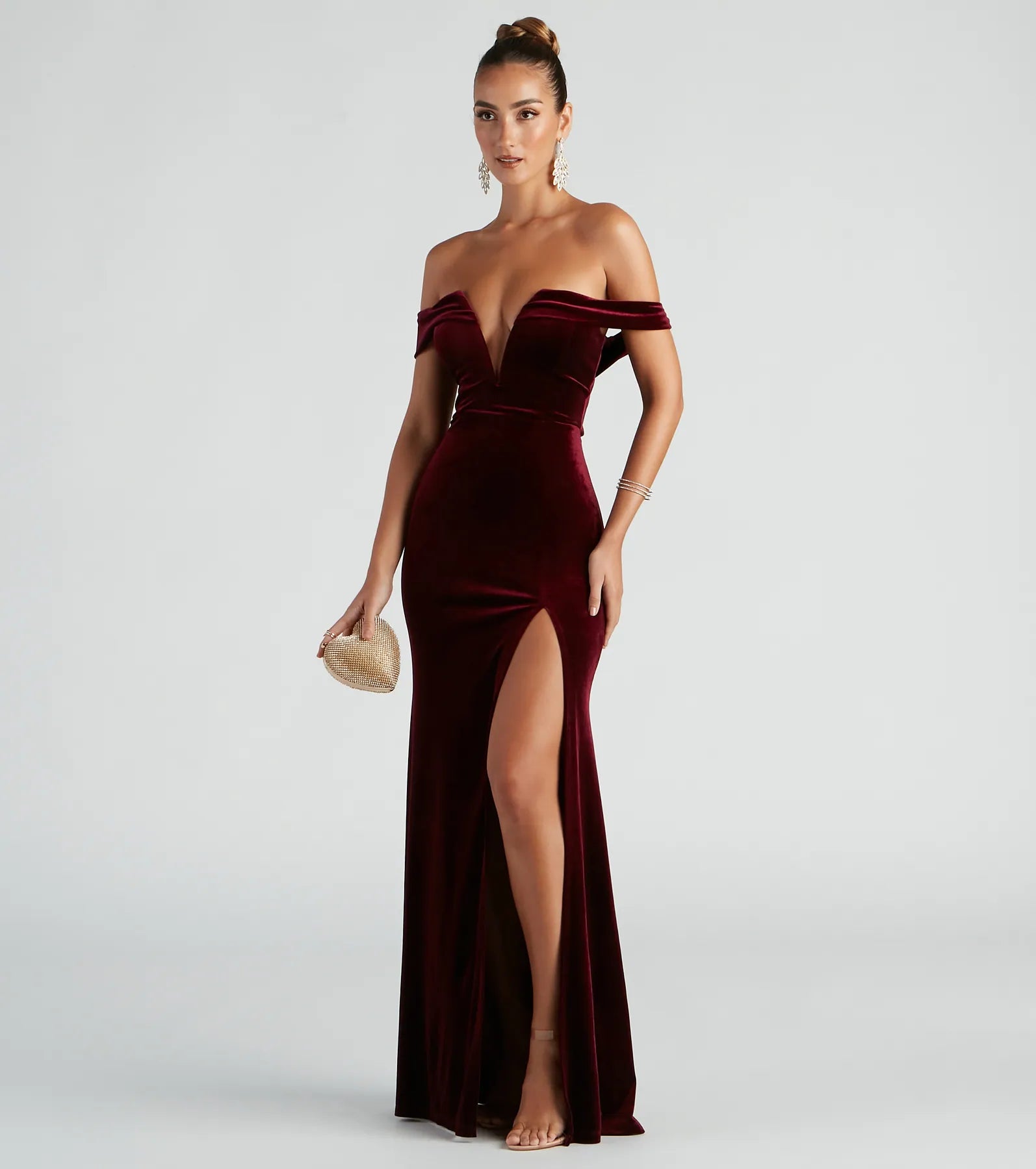 Kerri Formal Velvet Mermaid Dress - Image 6