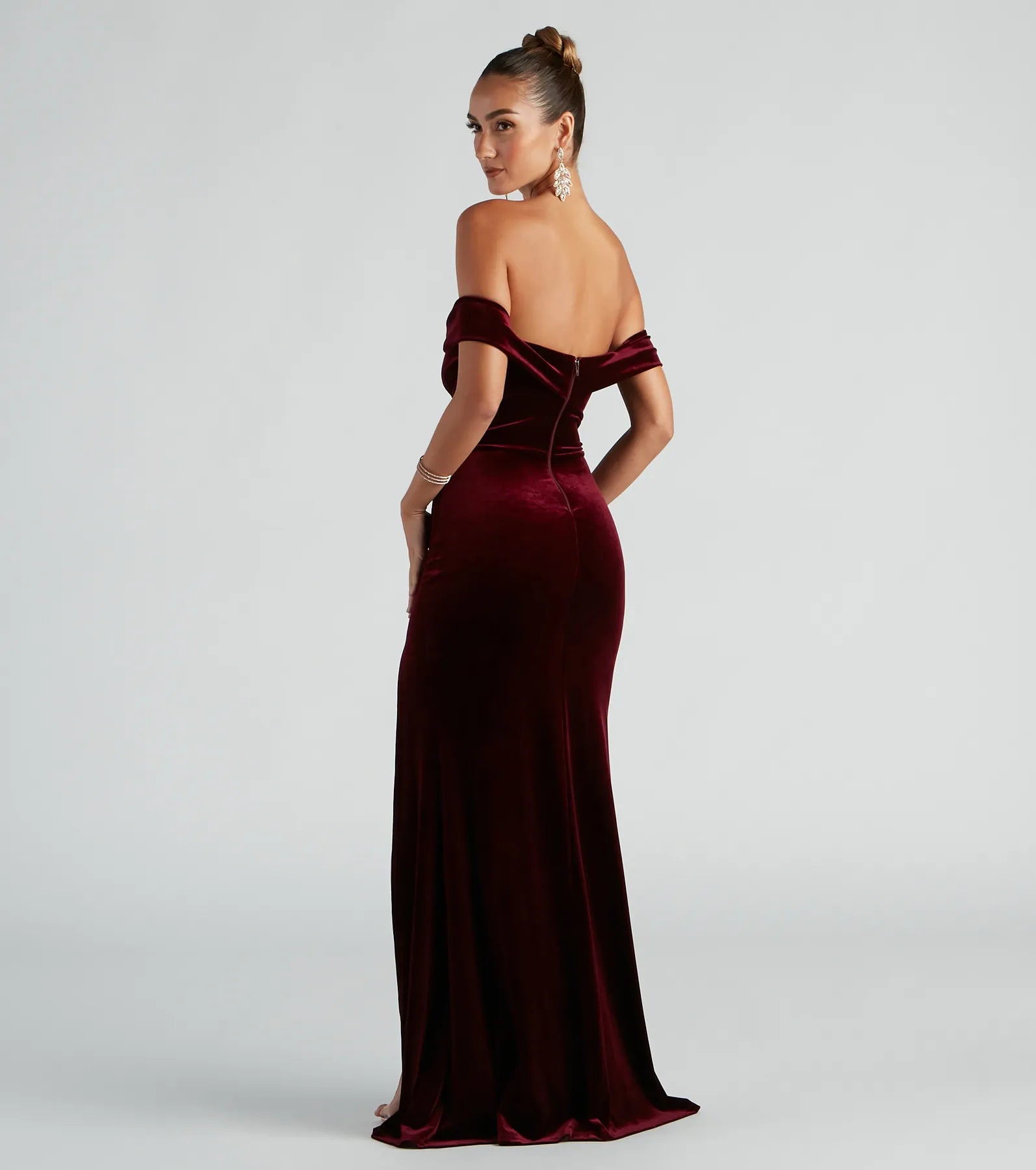 Kerri Formal Velvet Mermaid Dress - Image 7
