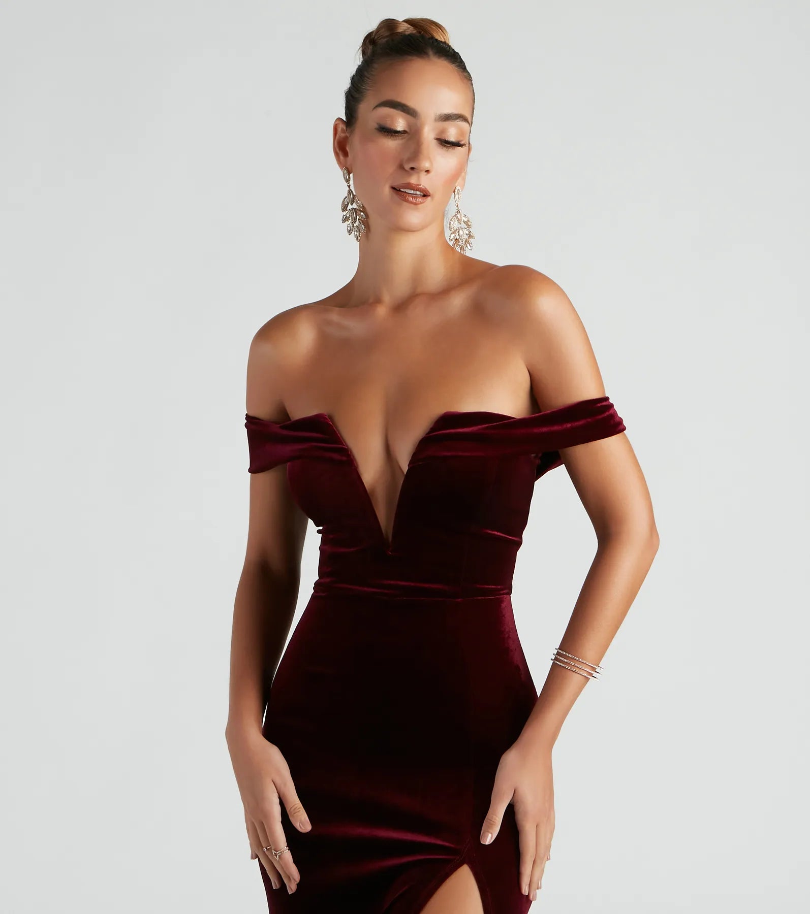 Kerri Formal Velvet Mermaid Dress - Image 8