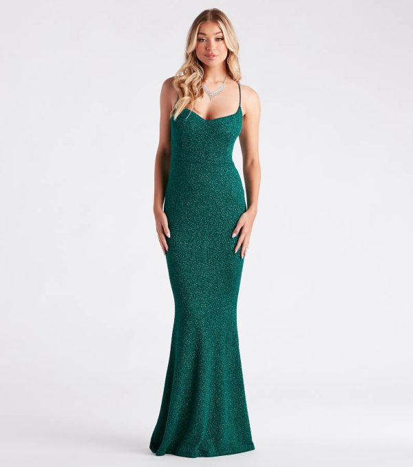 Ainsley Glittering Evening Gown - Image 5
