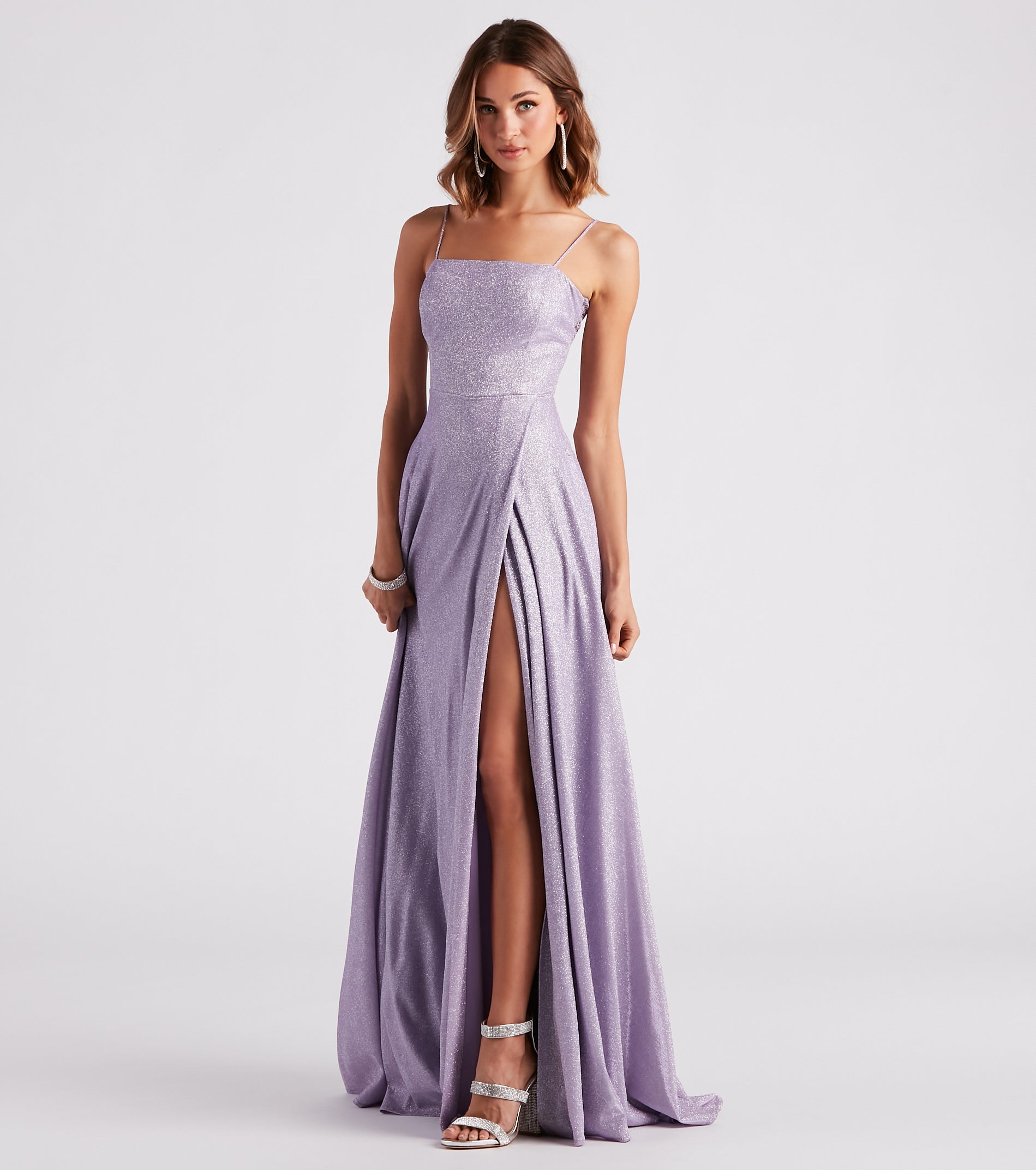 Daria Lace Back A-Line Ball Gown - Image 7