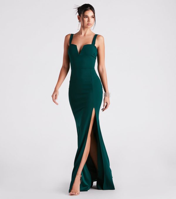 Rory Formal Crepe Mermaid Dress - Image 3