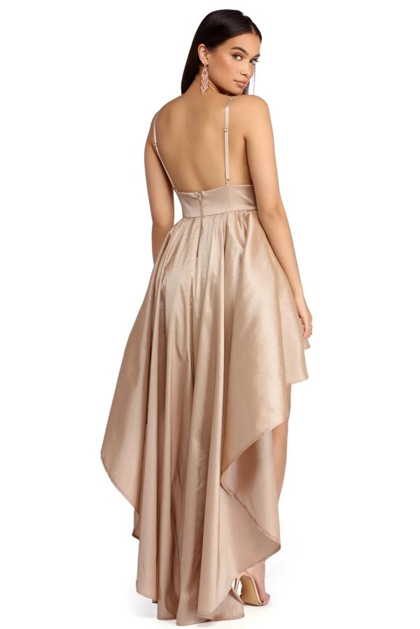 Lizbeth Classic Twist Formal Dress - Image 3