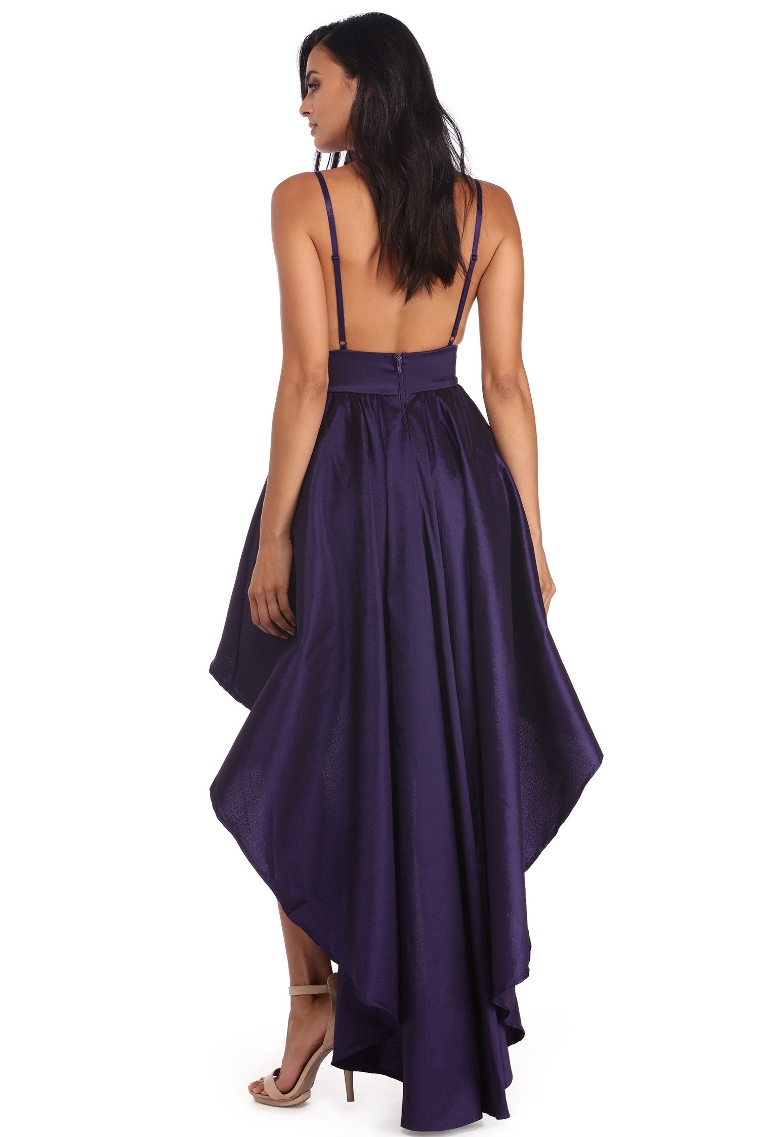 Lizbeth Classic Twist Formal Dress - Image 11