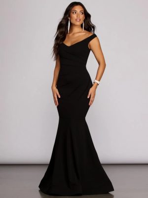 Tessa Off The Shoulder Ruched Dress