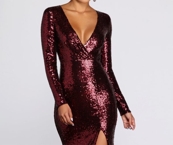 Braelynn Formal Sequin Mermaid Dress - Image 3