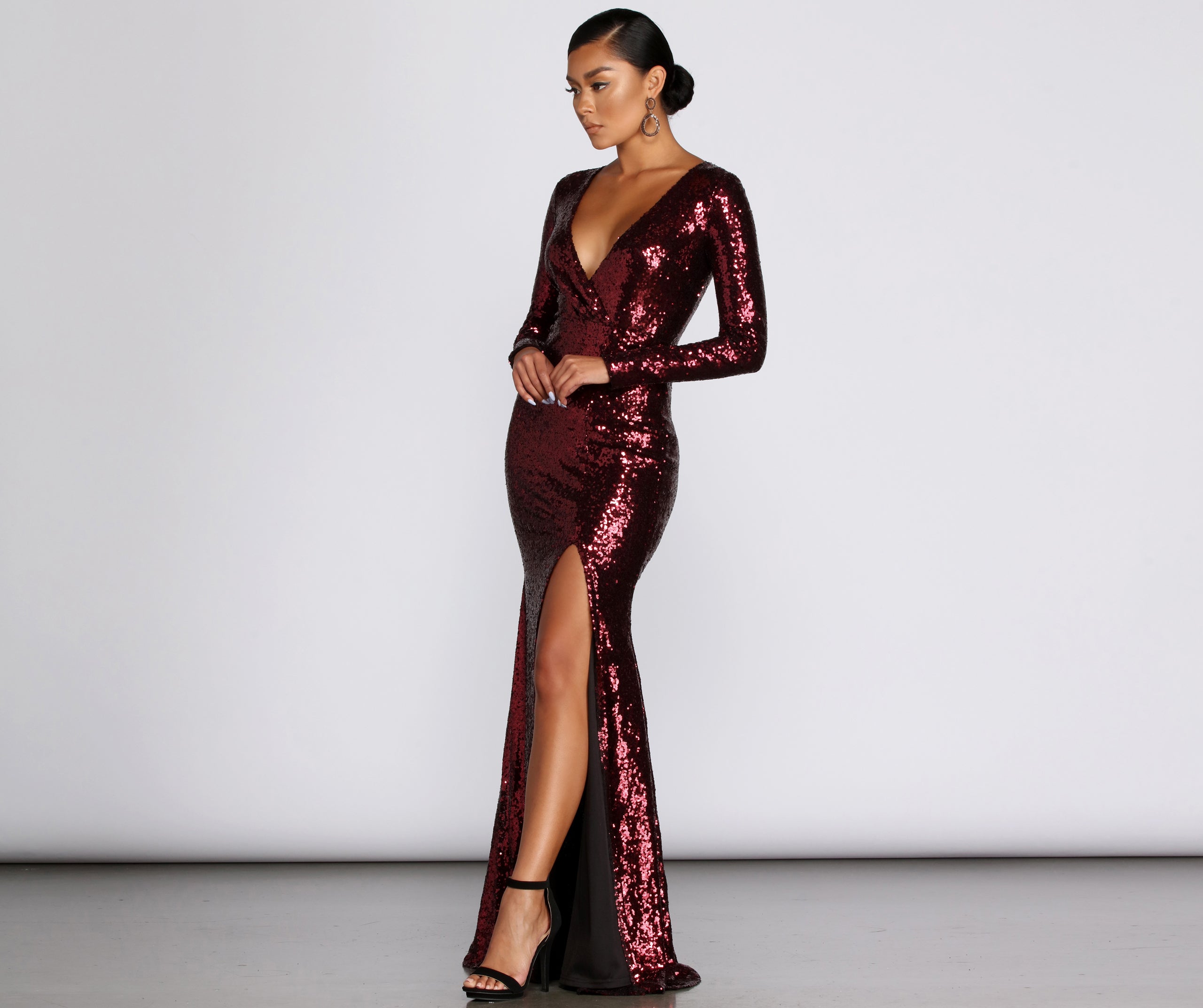 Braelynn Formal Sequin Mermaid Dress - Image 4