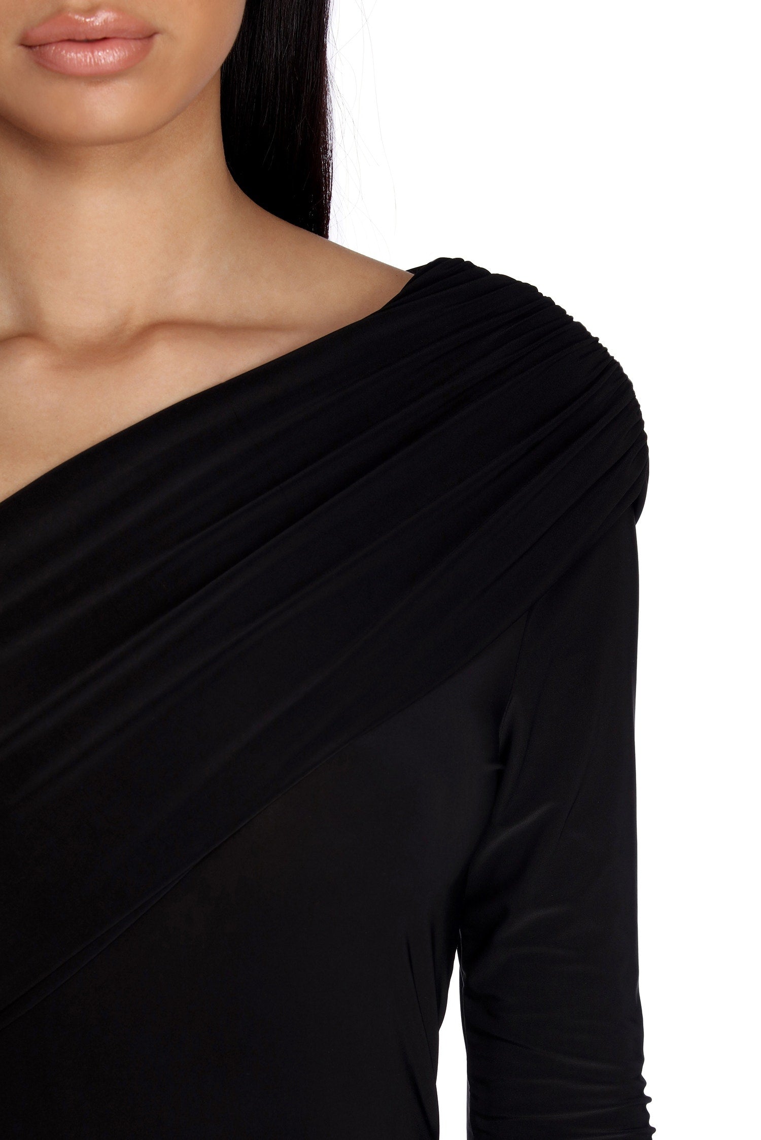 Maia Formal One Shoulder Dress - Image 4