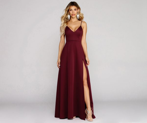 Avianna Formal High Slit Dress - Image 15