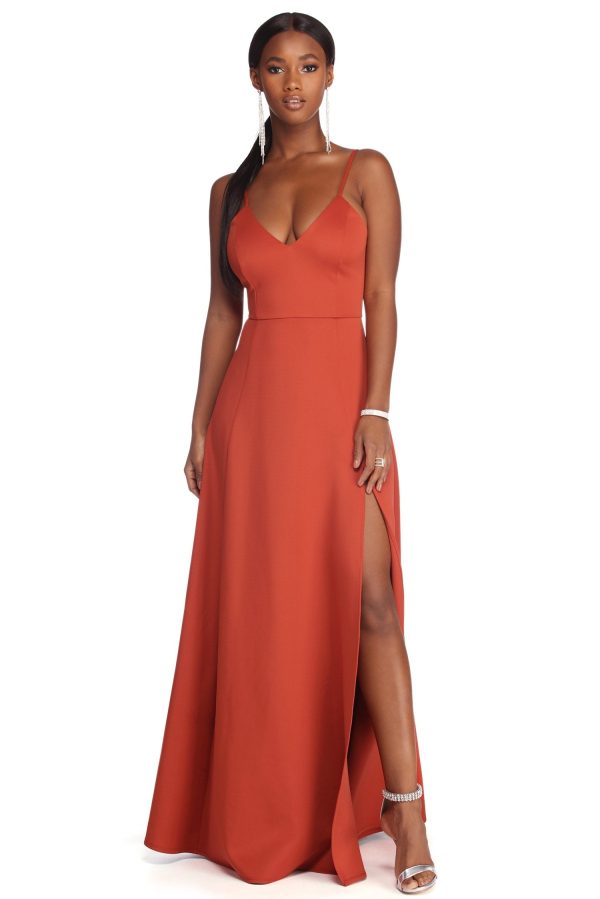 Avianna Formal High Slit Dress - Image 5
