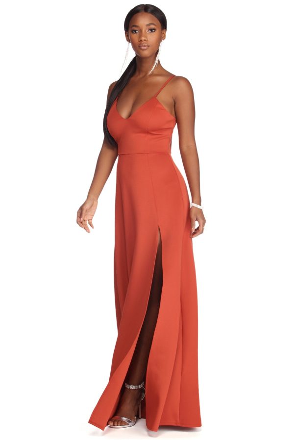 Avianna Formal High Slit Dress - Image 6