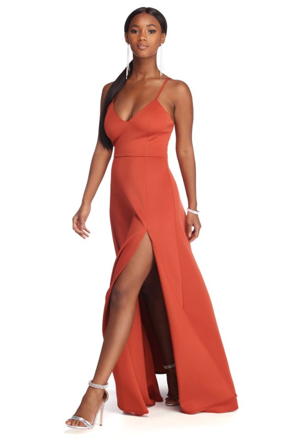 Avianna Formal High Slit Dress - Image 7