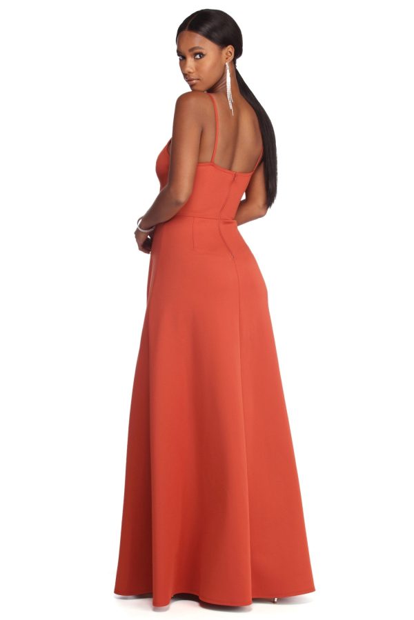 Avianna Formal High Slit Dress - Image 8