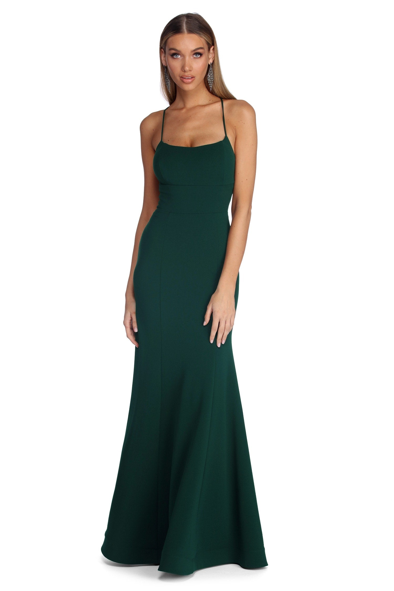 Leona Formal Lattice Dress - Image 13