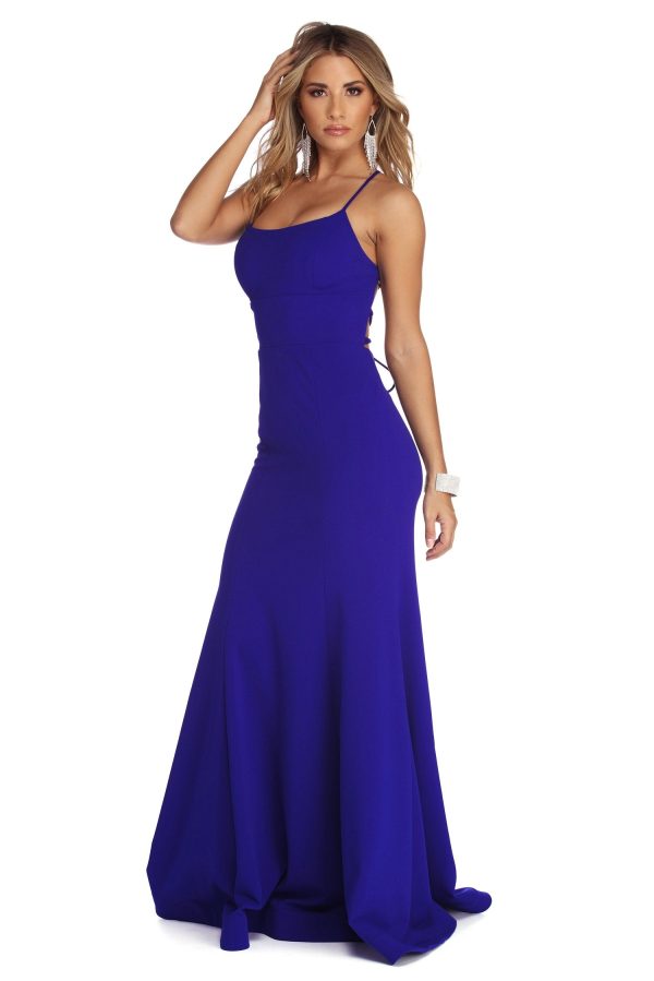 Leona Formal Lattice Dress - Image 2