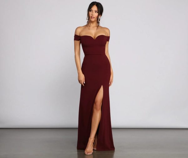 Myra Formal High Slit Dress - Image 17
