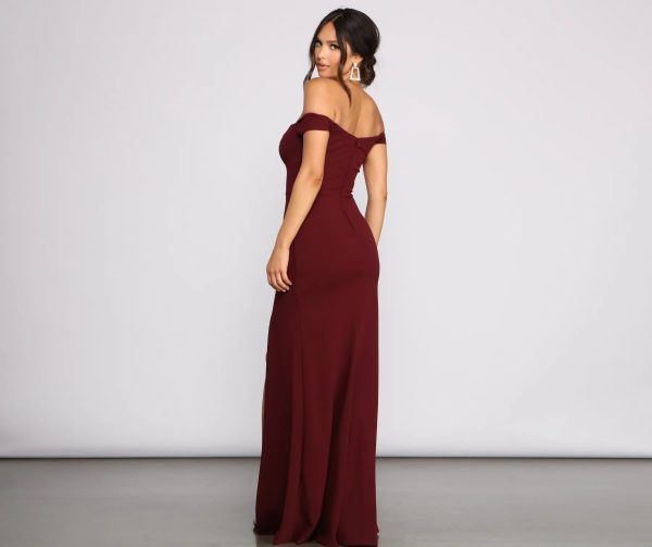 Myra Formal High Slit Dress - Image 18