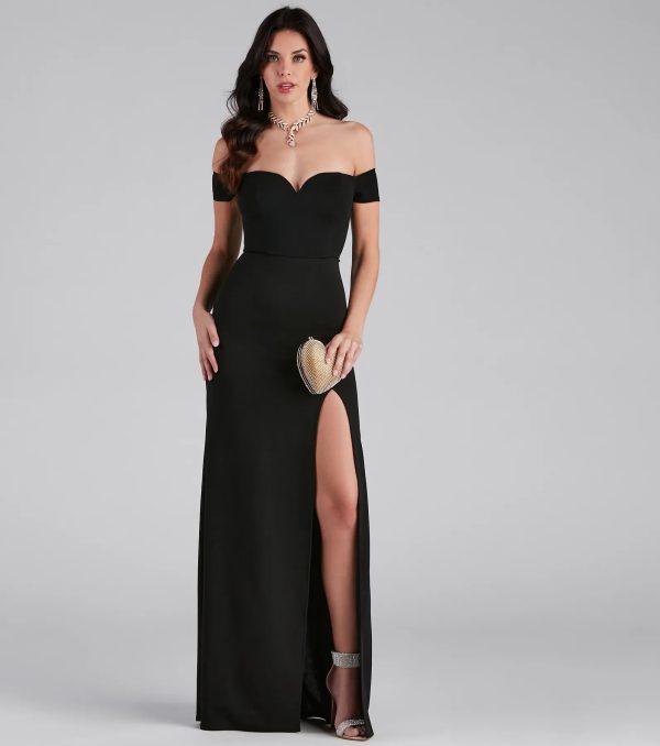 Myra Formal High Slit Dress - Image 25