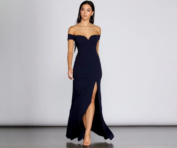 Myra Formal High Slit Dress - Image 21