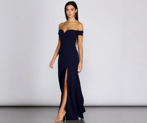 Myra Formal High Slit Dress - Image 22