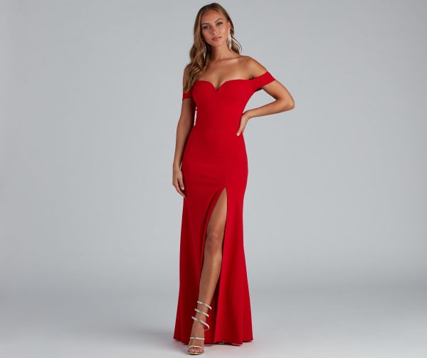 Myra Formal High Slit Dress - Image 9