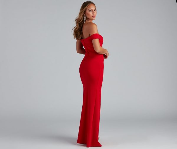Myra Formal High Slit Dress - Image 10