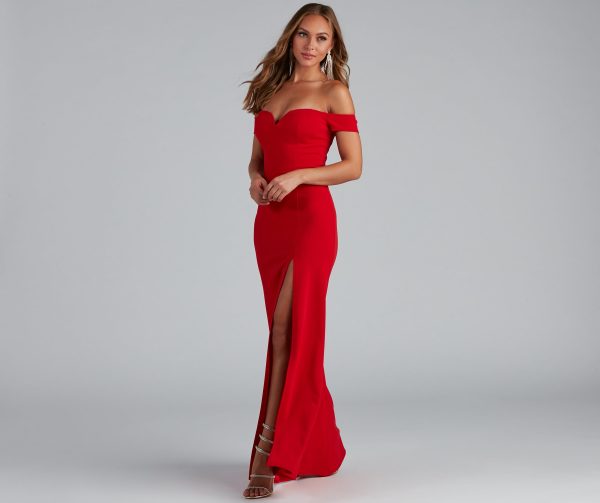 Myra Formal High Slit Dress - Image 12