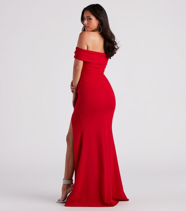 Emma Formal Bow Long Dress - Image 6