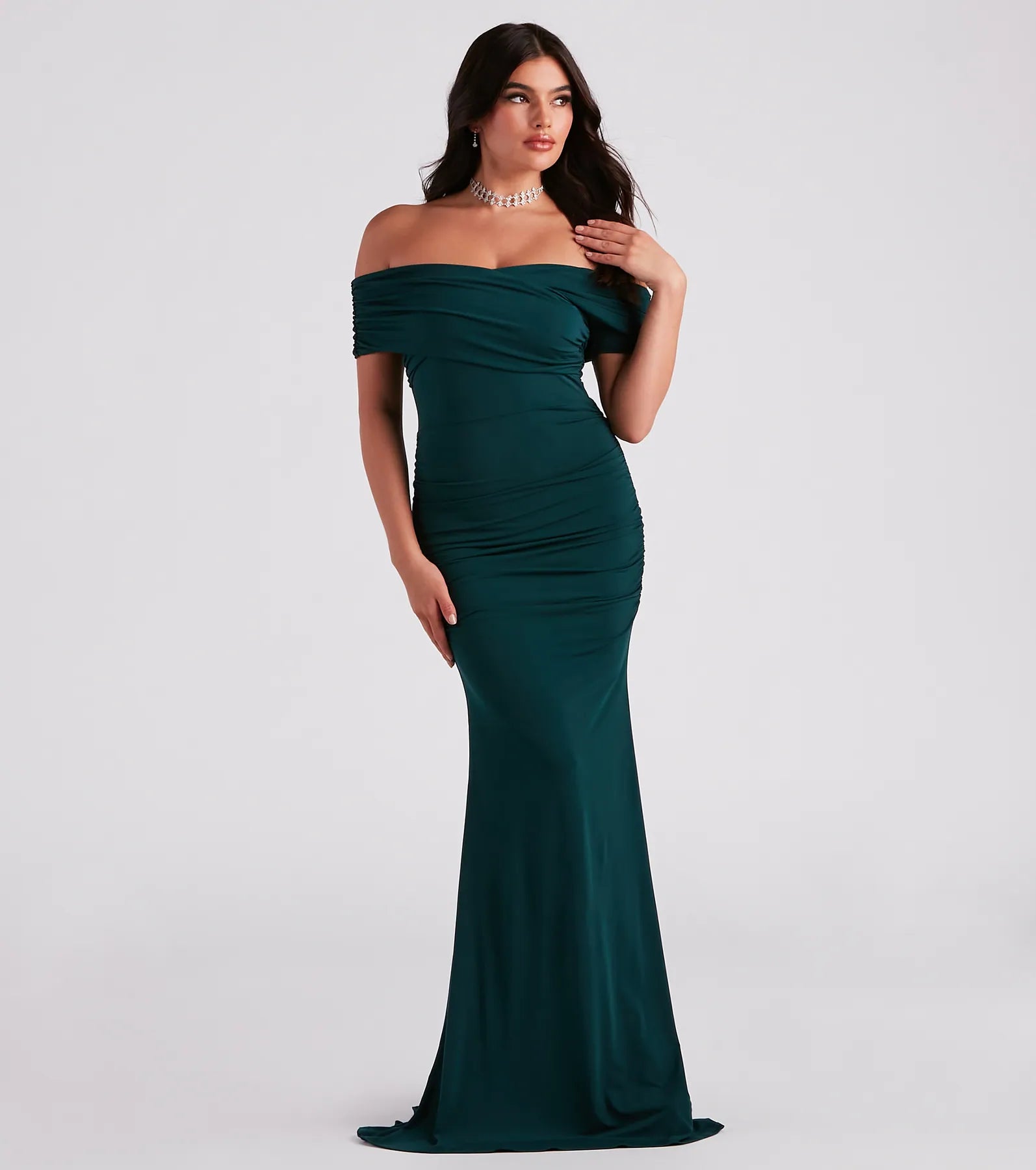 Layne Off-The-Shoulder Mermaid Formal Dress - Image 5