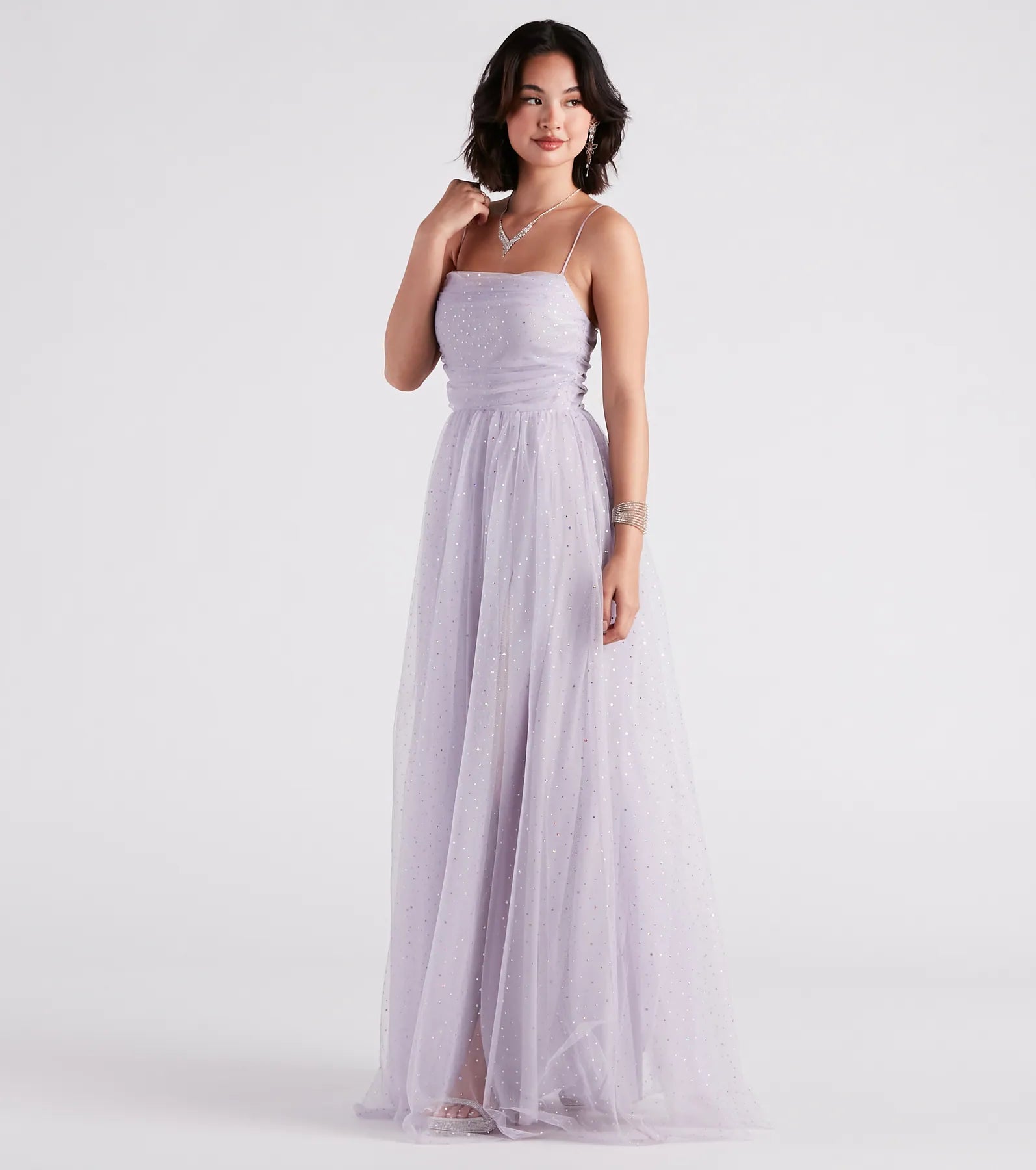 Larissa Formal Tulle Glitter Ballgown - Image 9