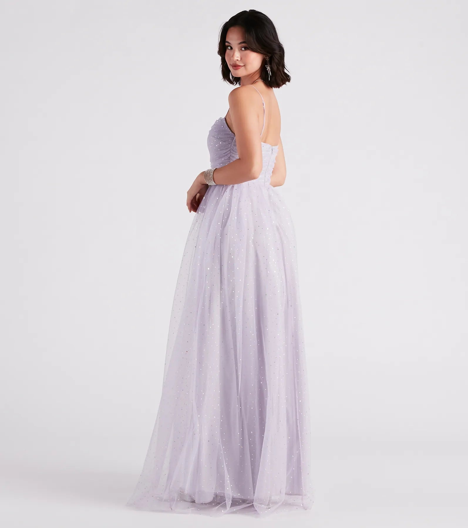Larissa Formal Tulle Glitter Ballgown - Image 10