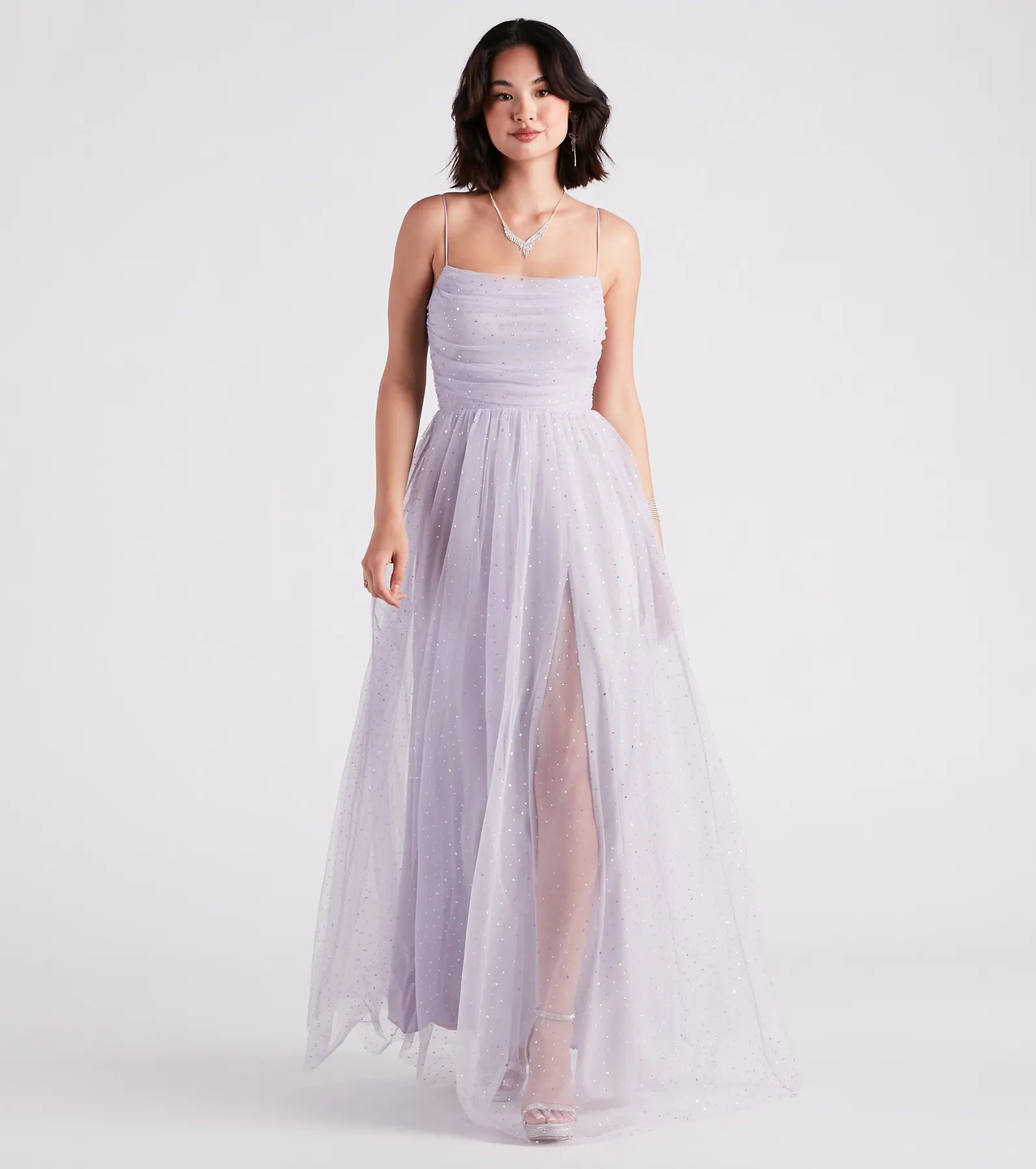 Larissa Formal Tulle Glitter Ballgown - Image 11