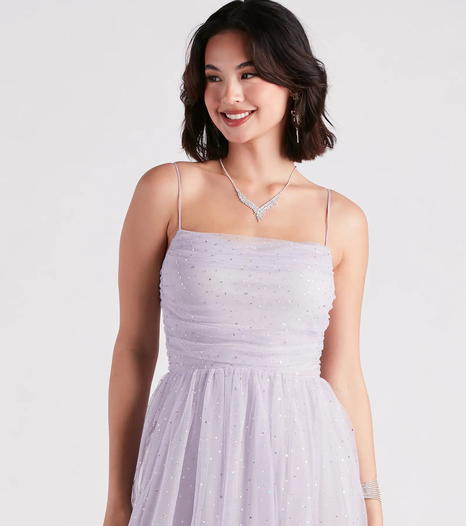 Larissa Formal Tulle Glitter Ballgown - Image 12