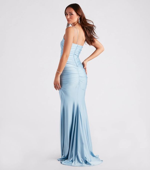 Nicole Formal One-Shoulder Mermaid Dress - Image 10