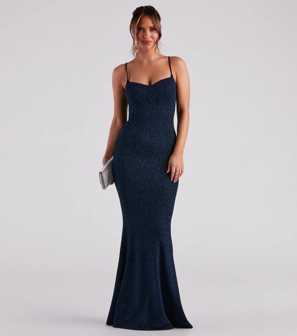 Ainsley Glittering Evening Gown - Image 9