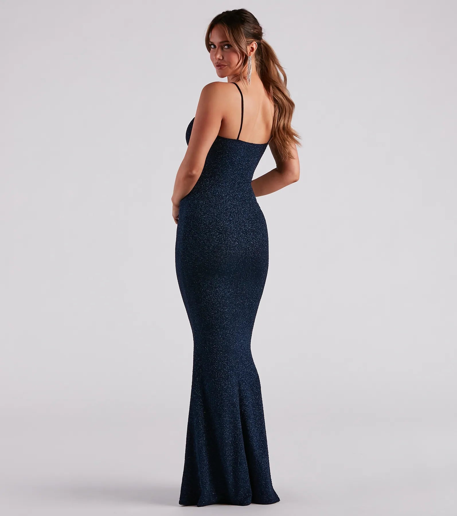 Ainsley Glittering Evening Gown - Image 10