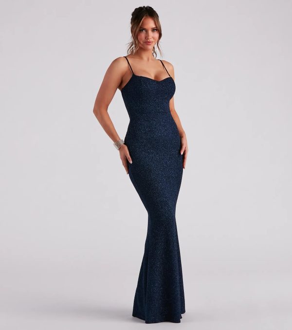 Ainsley Glittering Evening Gown - Image 11