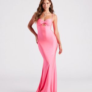 Eliza Sleeveless Formal Mermaid Dress