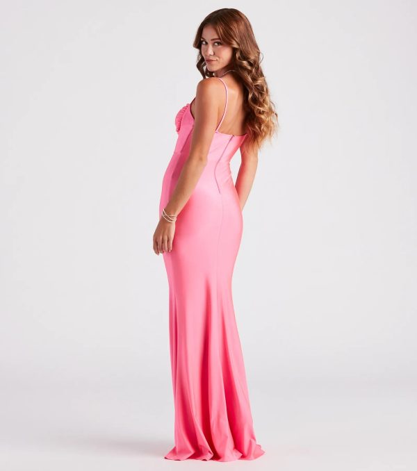 Eliza Sleeveless Formal Mermaid Dress - Image 2