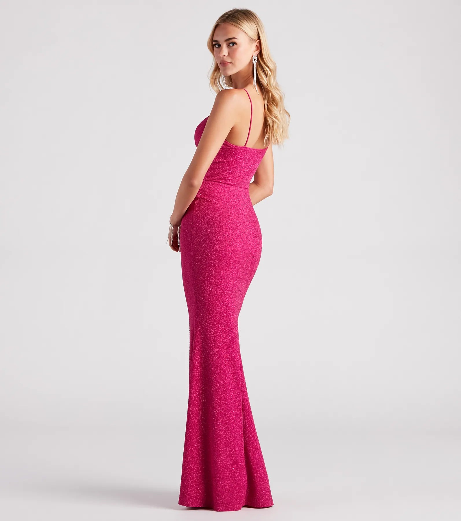 Kelsie Formal Glitter Mermaid Dress - Image 14
