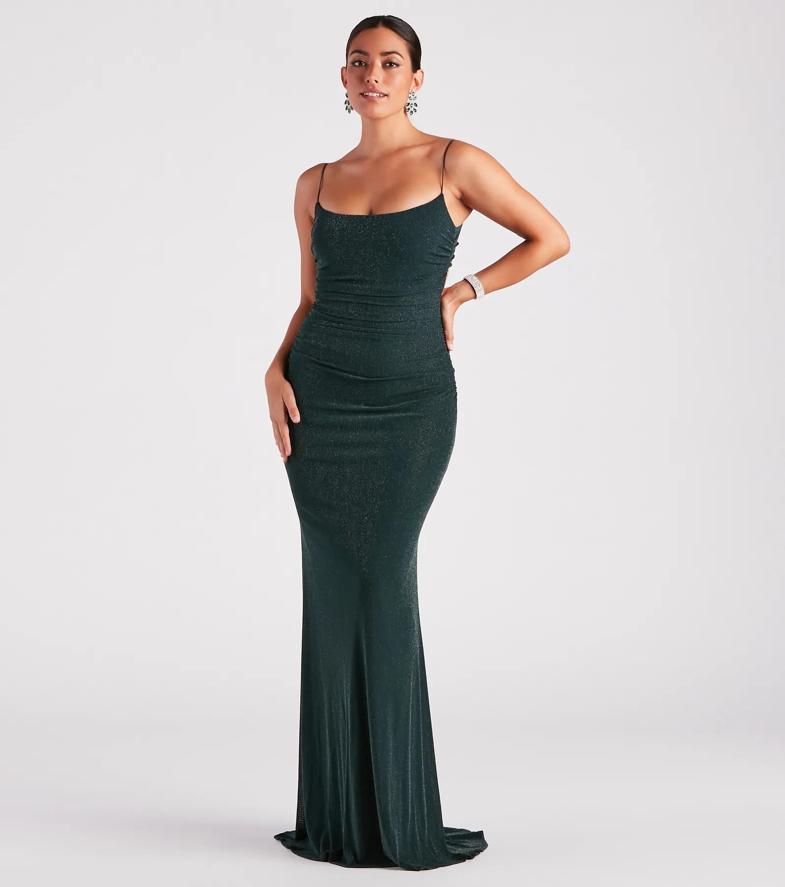 Mckayla Formal Scoop Neck Dress - Image 9