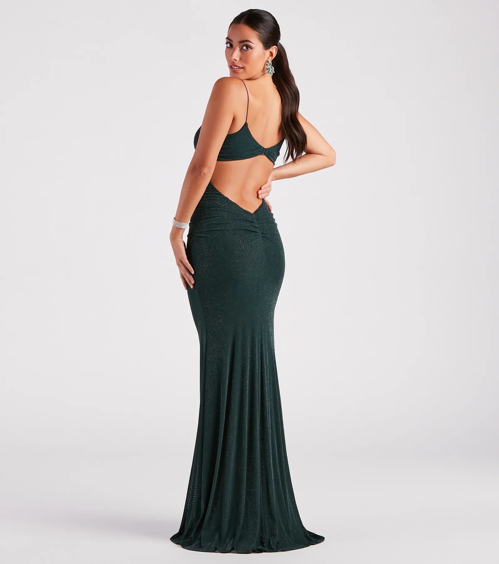 Mckayla Formal Scoop Neck Dress - Image 10