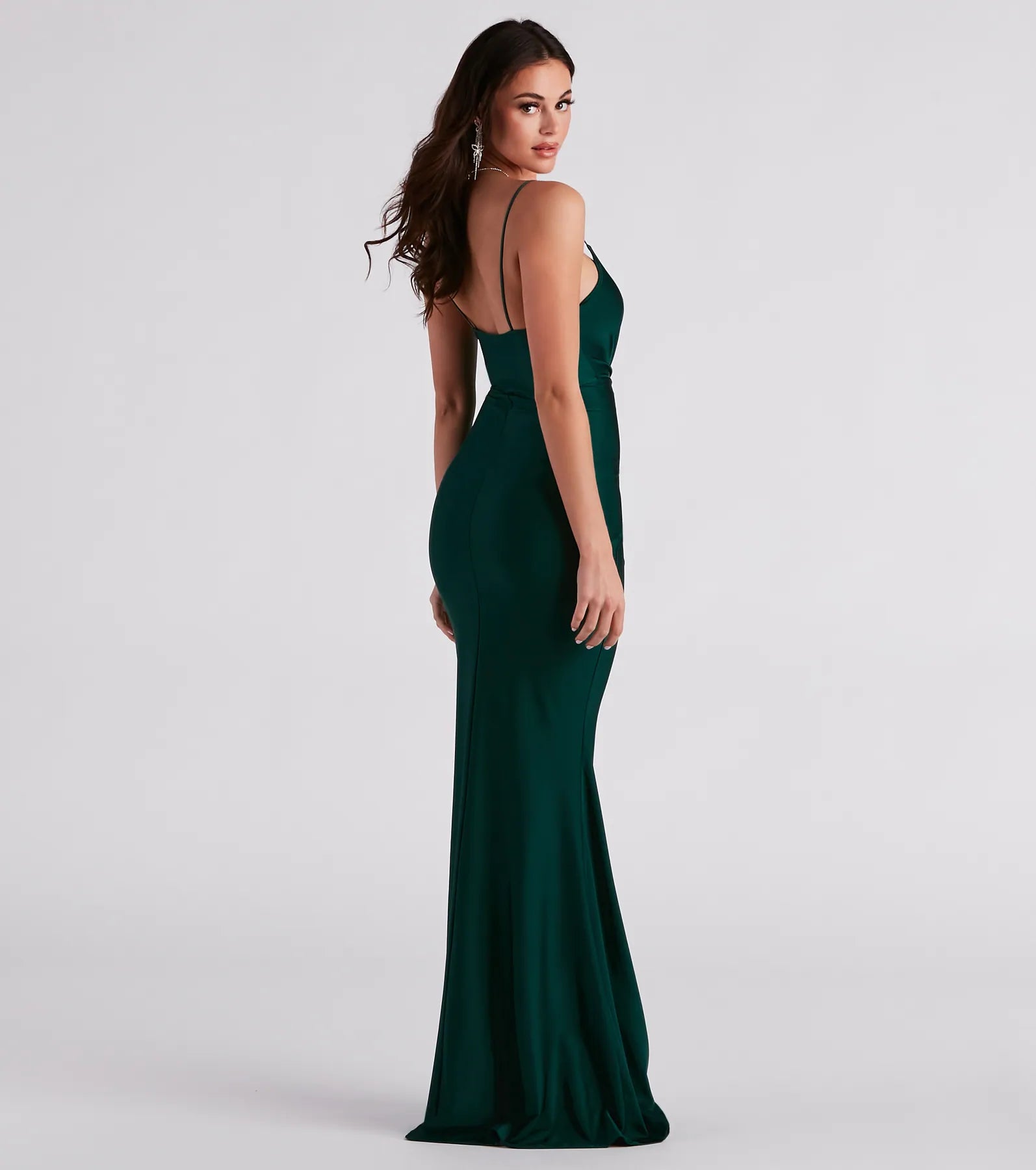 Kensie Formal Surplice V-Neck Dress - Image 10